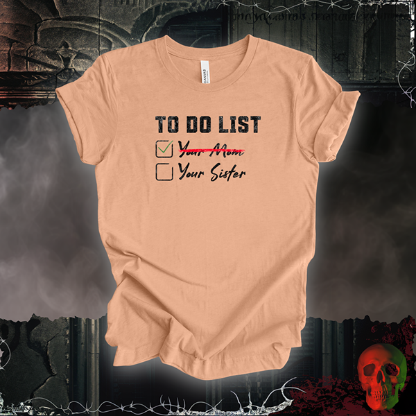 To-Do List:  Tee