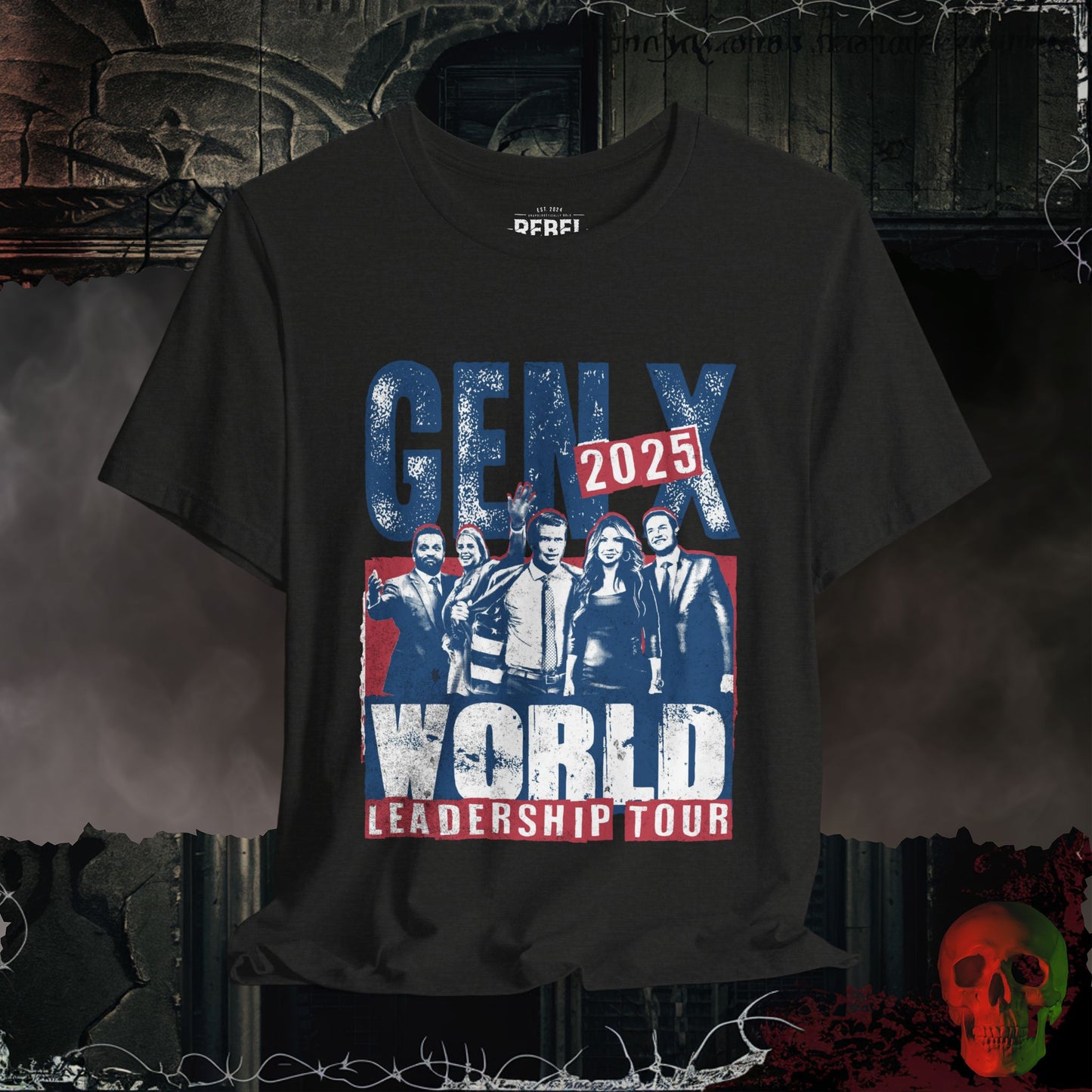 Gen X World Leadership Tour 2025 Tee