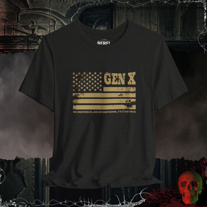 Gen X / No Evidence Tee