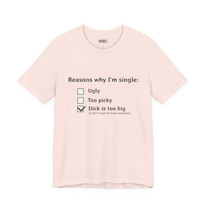 Reasons I am Single T-Shirt