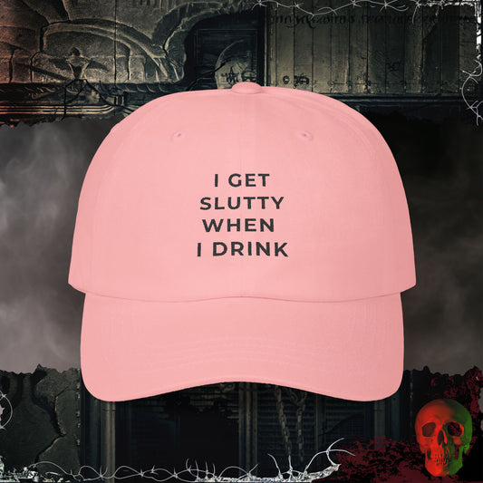 Getting Slutty Embroidered Hat