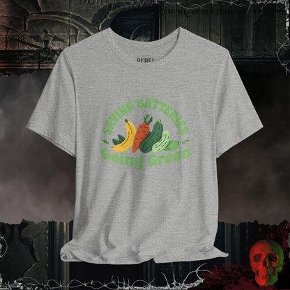 Saving Batteries Going Green T-Shirt