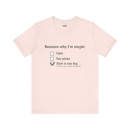 Reasons I am Single T-Shirt