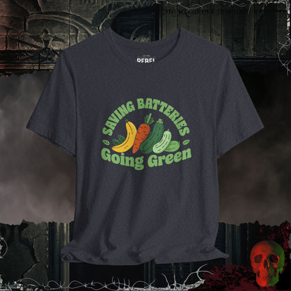 Saving Batteries Going Green T-Shirt