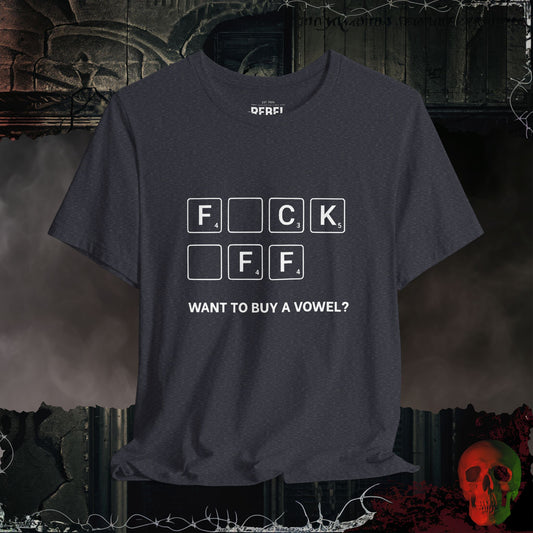 Want to Buy a Vowel Tee