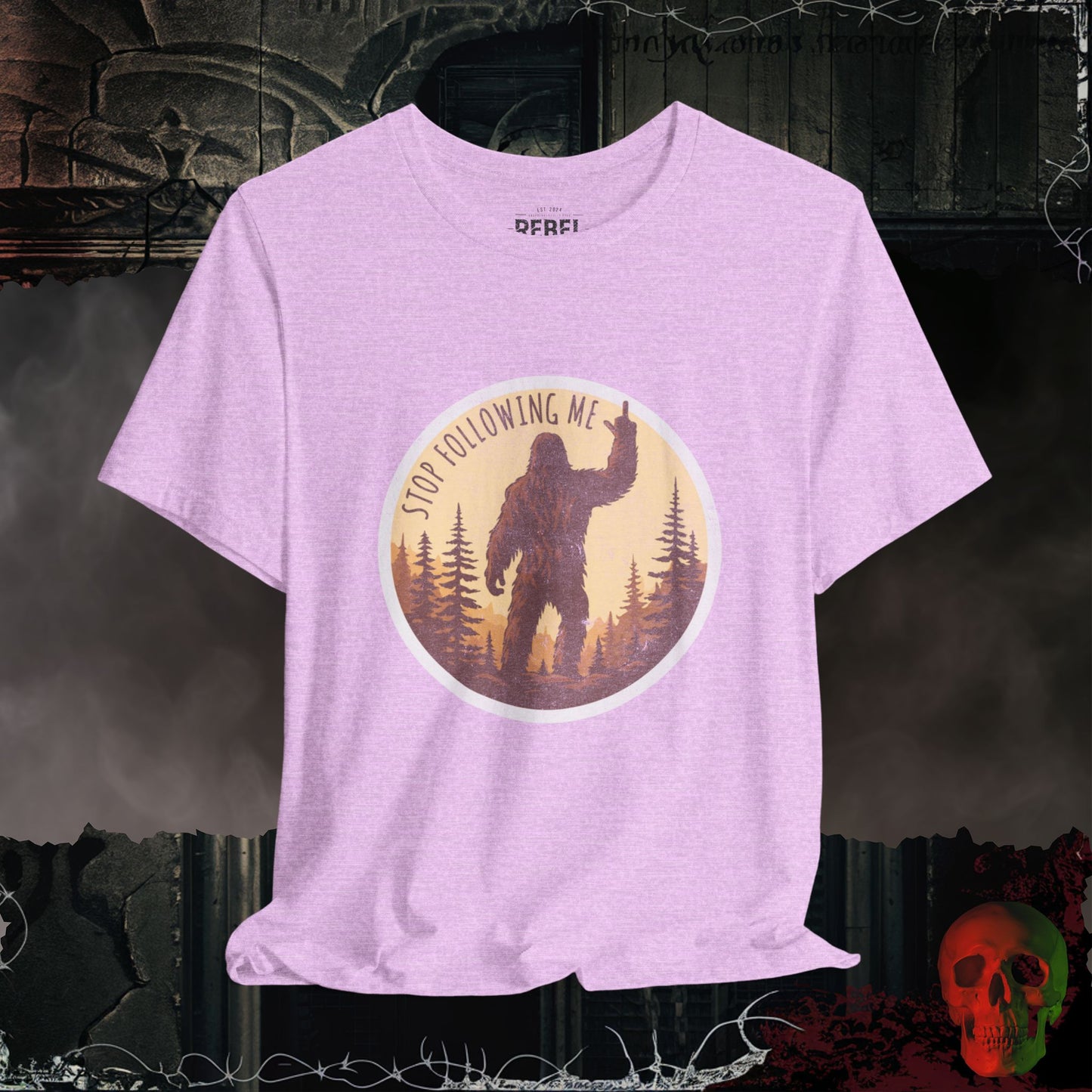 Stop Following Me – Bigfoot Tee