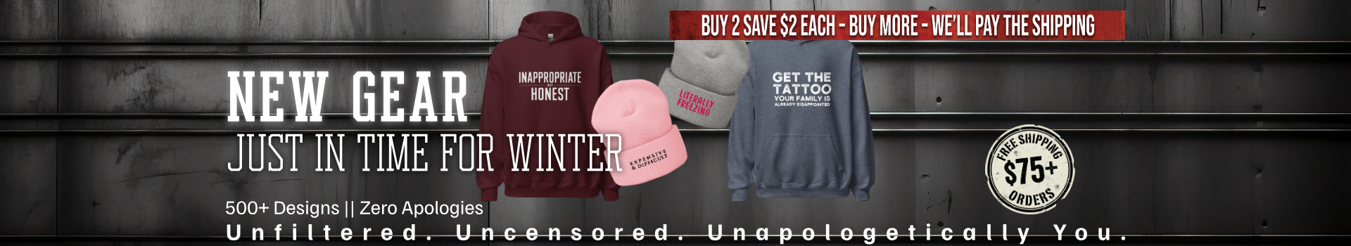 Hot Winter Drops hero image