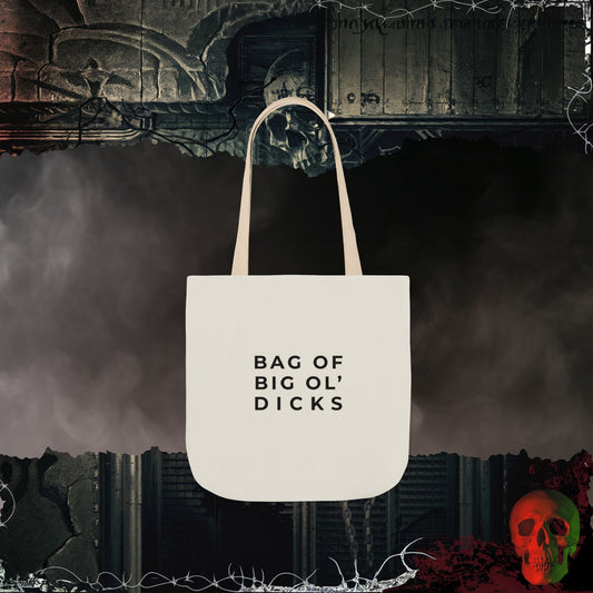 Accessories 13" × 13'' / Beige Bag of Big 'Ol D!cks Tote