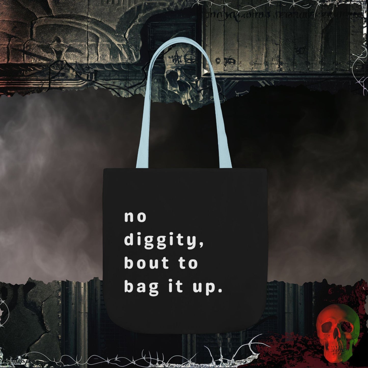 Accessories 18" × 18'' / Light blue No Diggity Eco-Friendly Tote