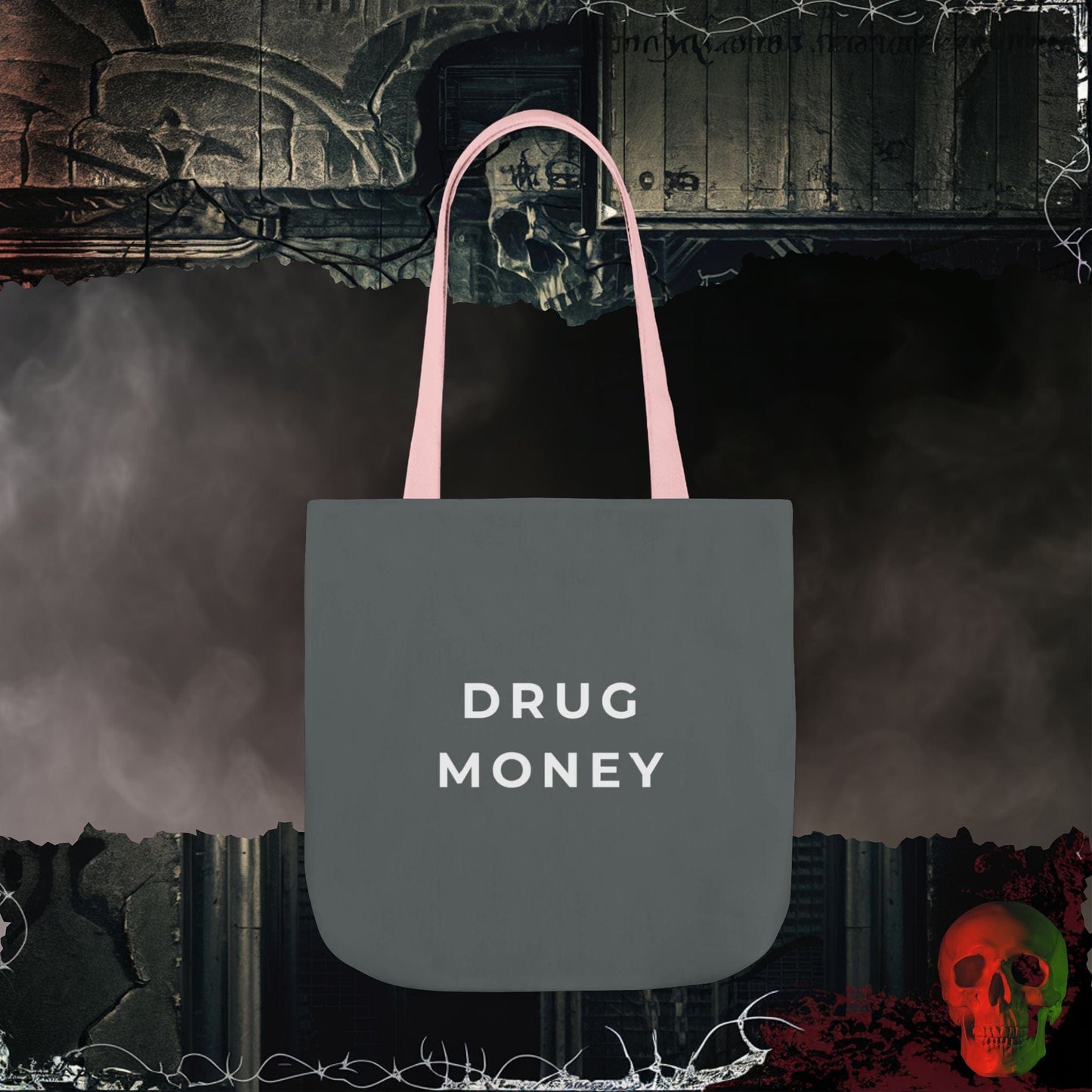Accessories 18" × 18'' / Light Pink Drug Money Tote