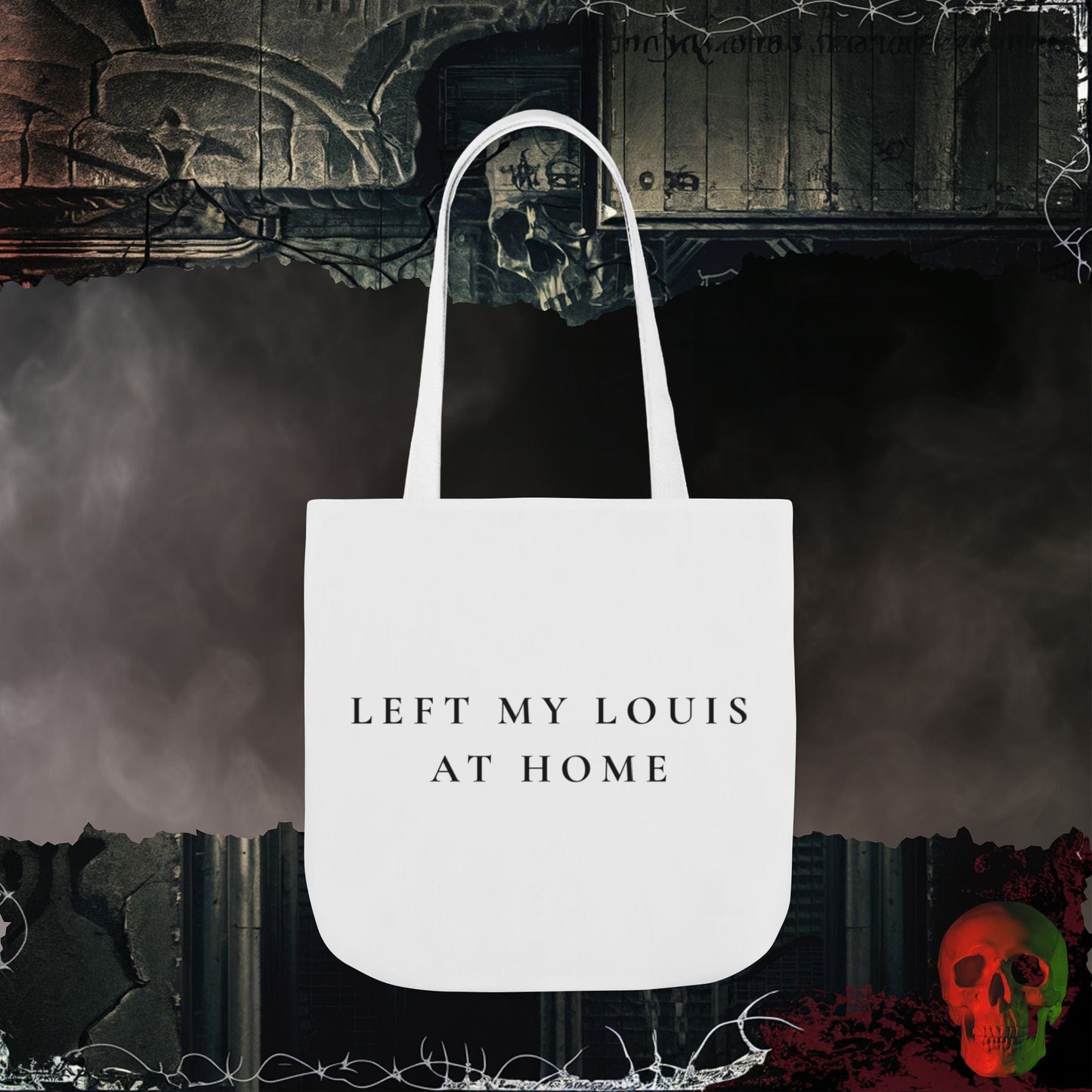 Accessories 18" × 18'' / White My Louis is Home Eco-Friendly Tote