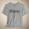 Klondike Cravings Graphic Tee | Rebel Ink Designs