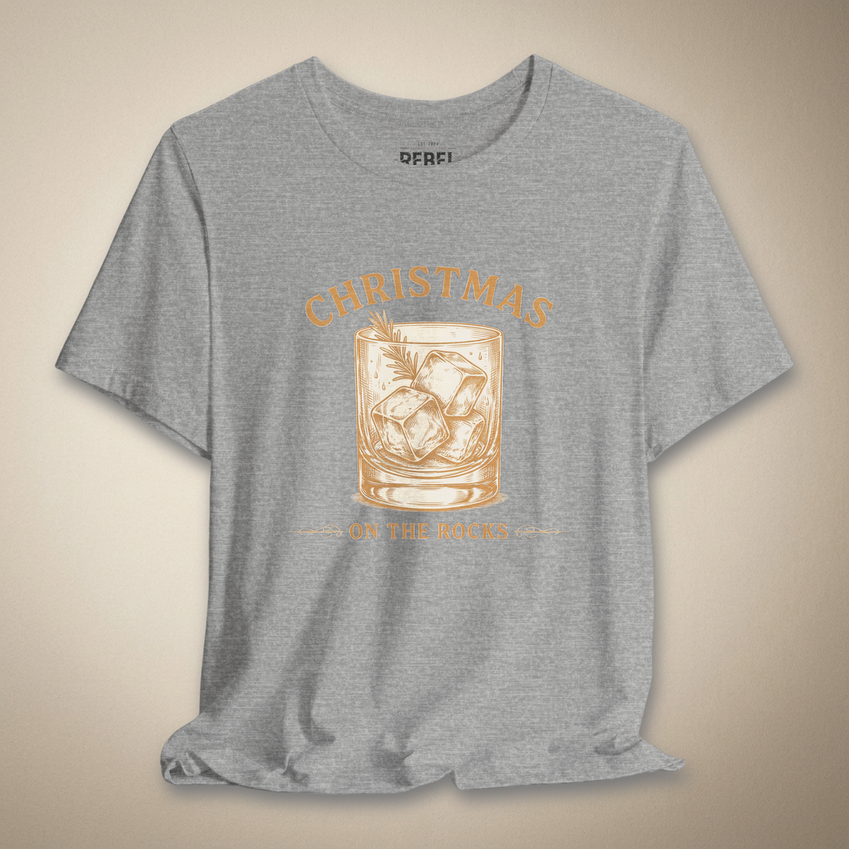 Christmas on the Rocks Graphic Tee | Rebel Ink Designs