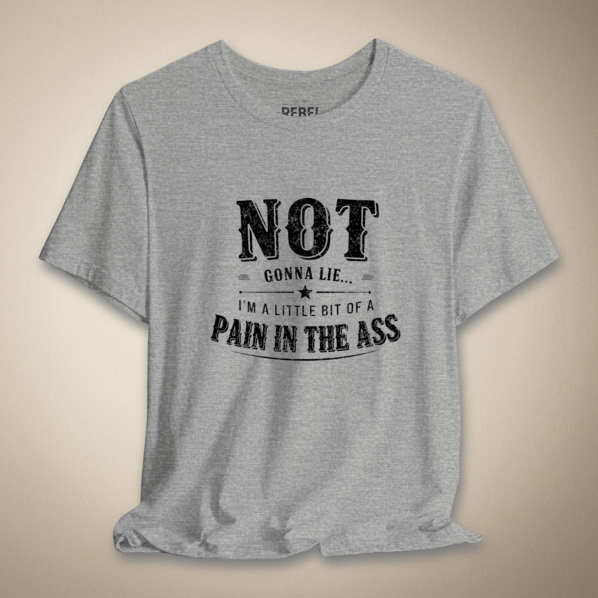 Not Gonna Lie Graphic Tee | Rebel Ink Designs