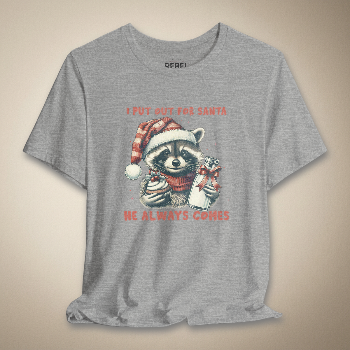 I Put Out for Santa Graphic Tee | Rebel Ink Designs