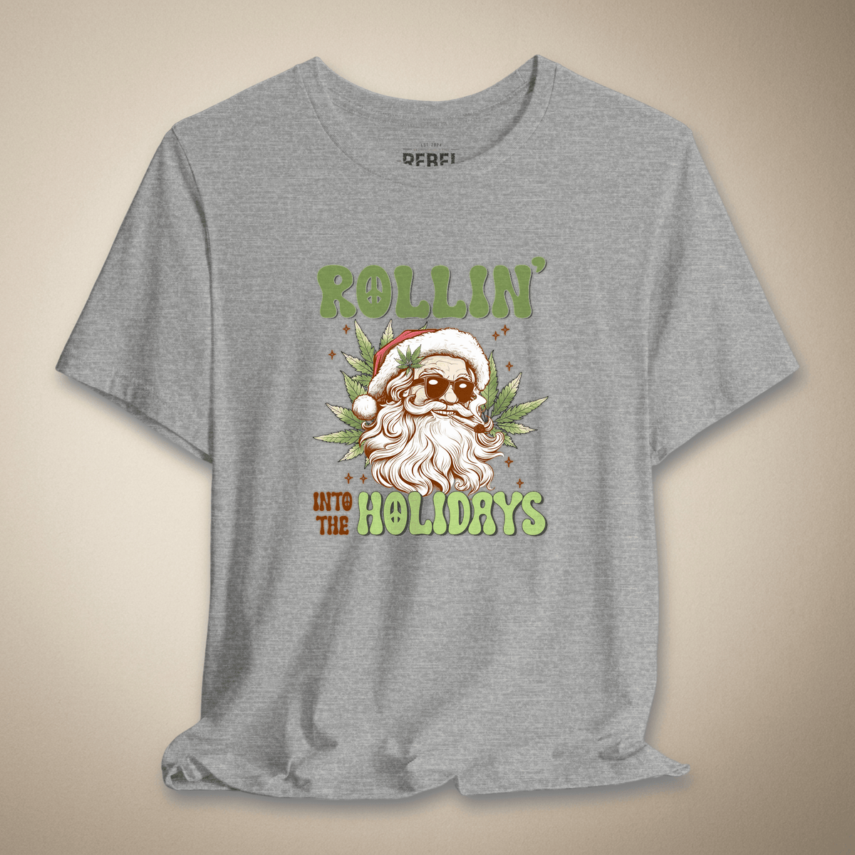 Rollin’ Into the Holidays Graphic Tee | Rebel Ink Designs