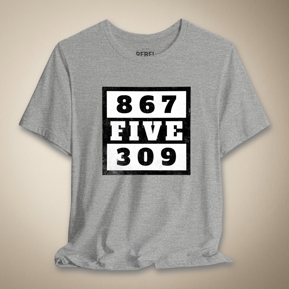 Jenny's Number Graphic Tee | Rebel Ink Designs