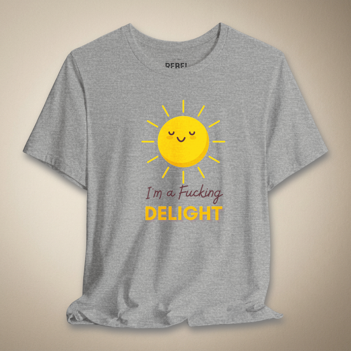 Real Delight Graphic Tee | Rebel Ink Designs