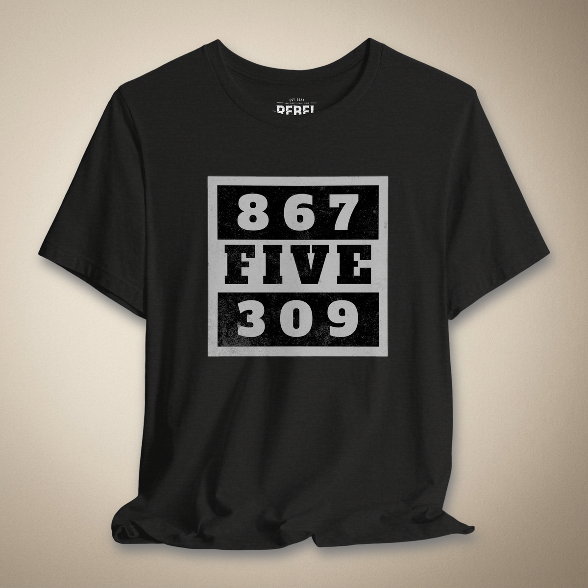 Jenny's Number Graphic Tee | Rebel Ink Designs