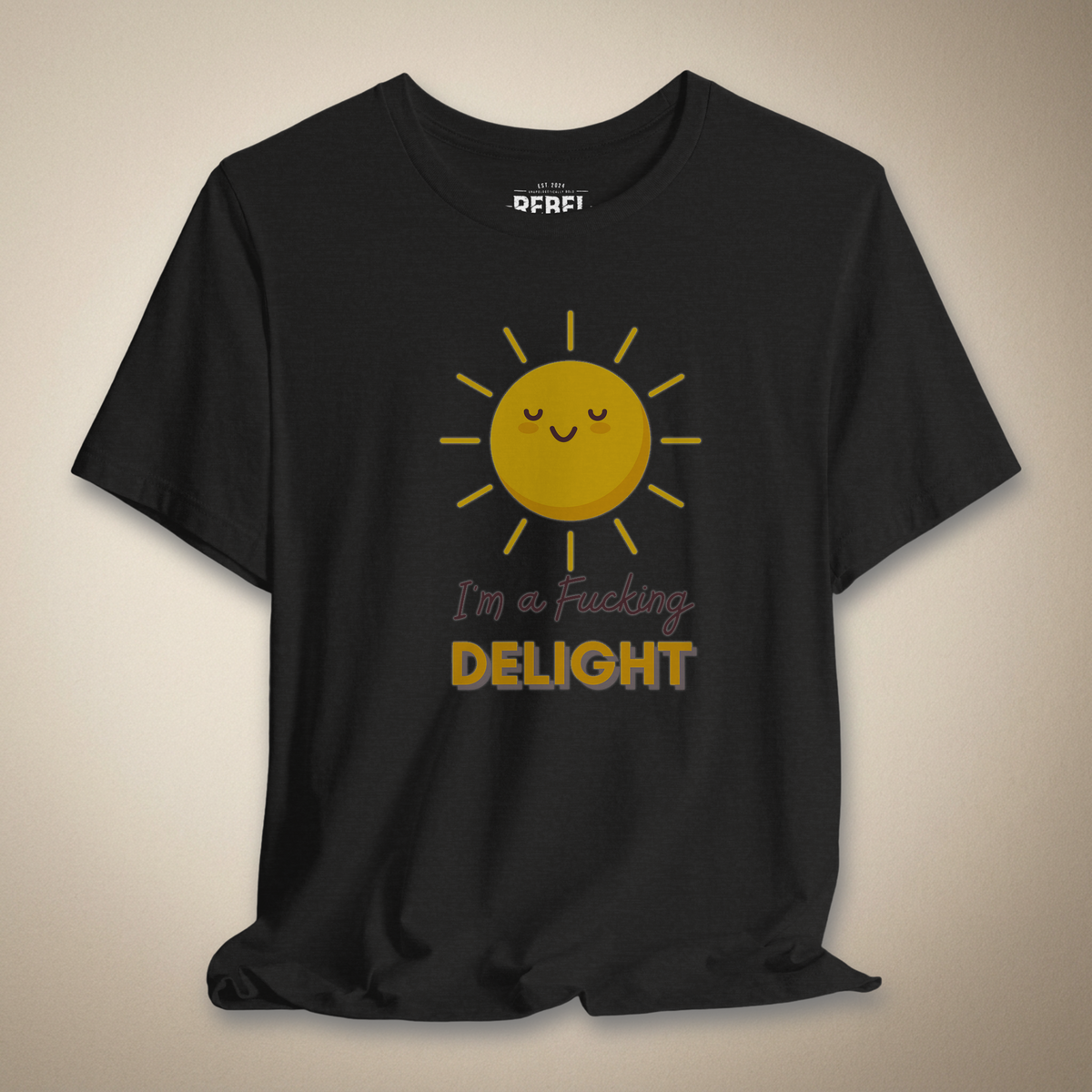Real Delight Graphic Tee | Rebel Ink Designs