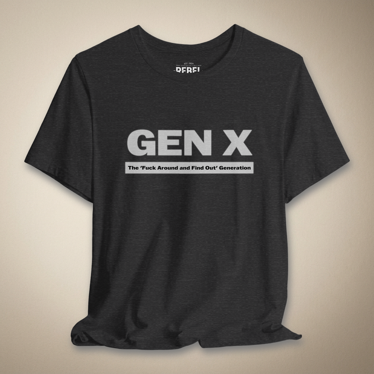 Gen X: The OG Rebels Graphic Tee | Rebel Ink Designs