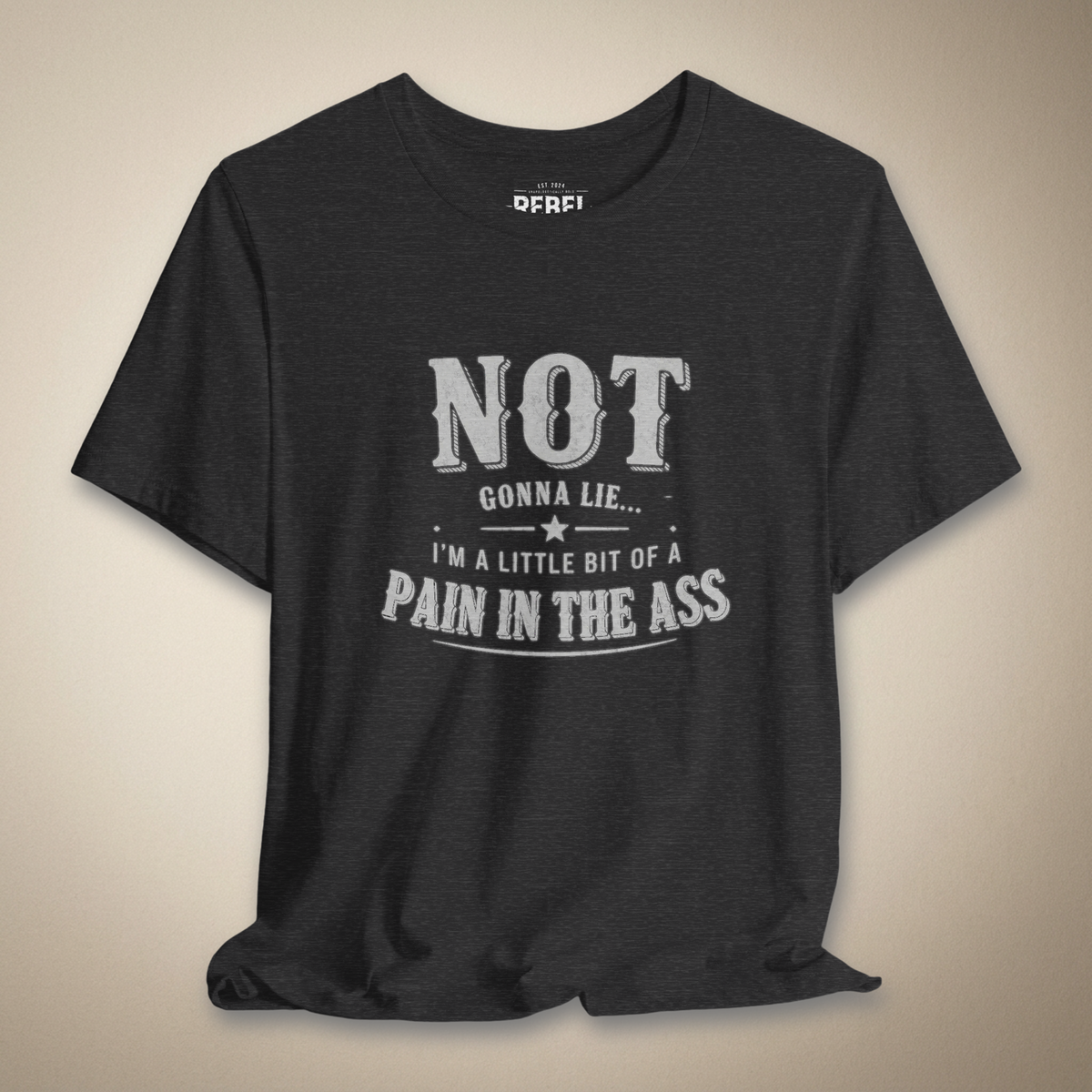 Not Gonna Lie Graphic Tee | Rebel Ink Designs