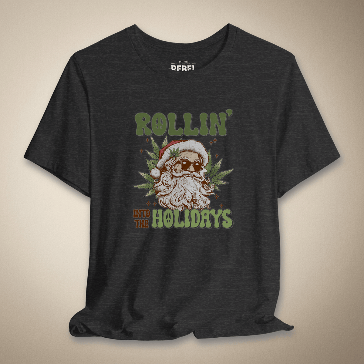 Rollin’ Into the Holidays Graphic Tee | Rebel Ink Designs
