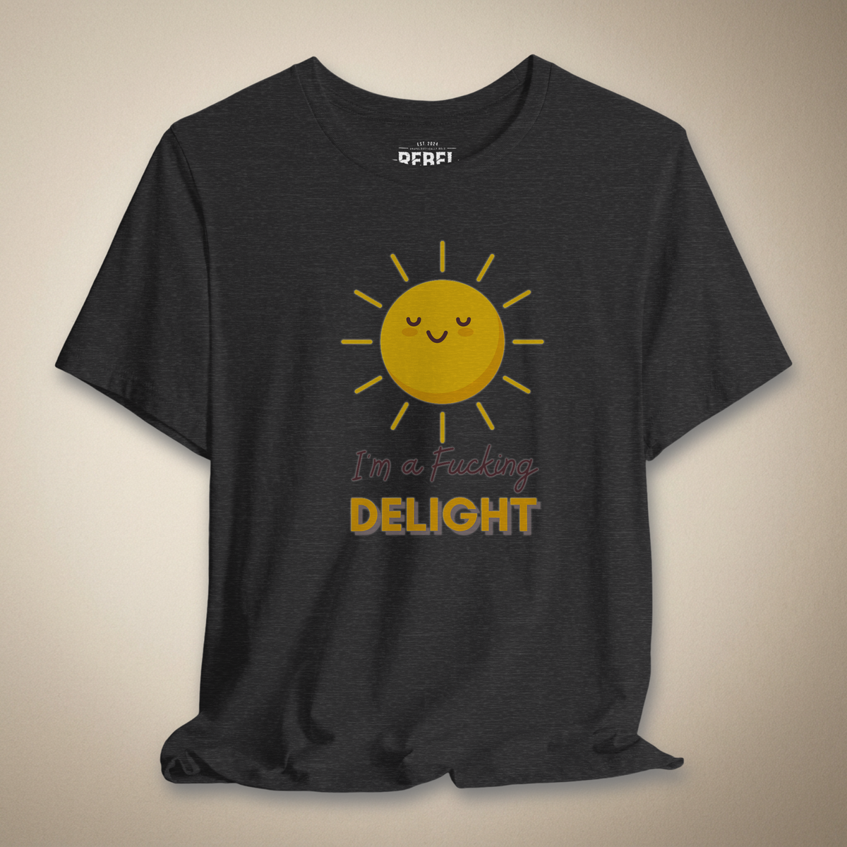 Real Delight Graphic Tee | Rebel Ink Designs