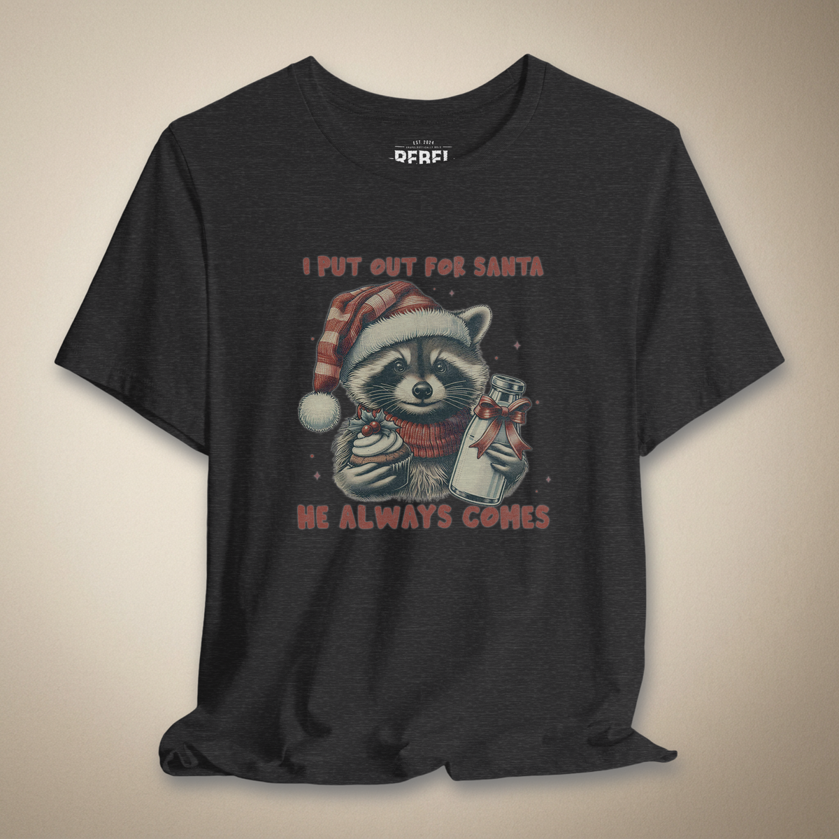 I Put Out for Santa Graphic Tee | Rebel Ink Designs
