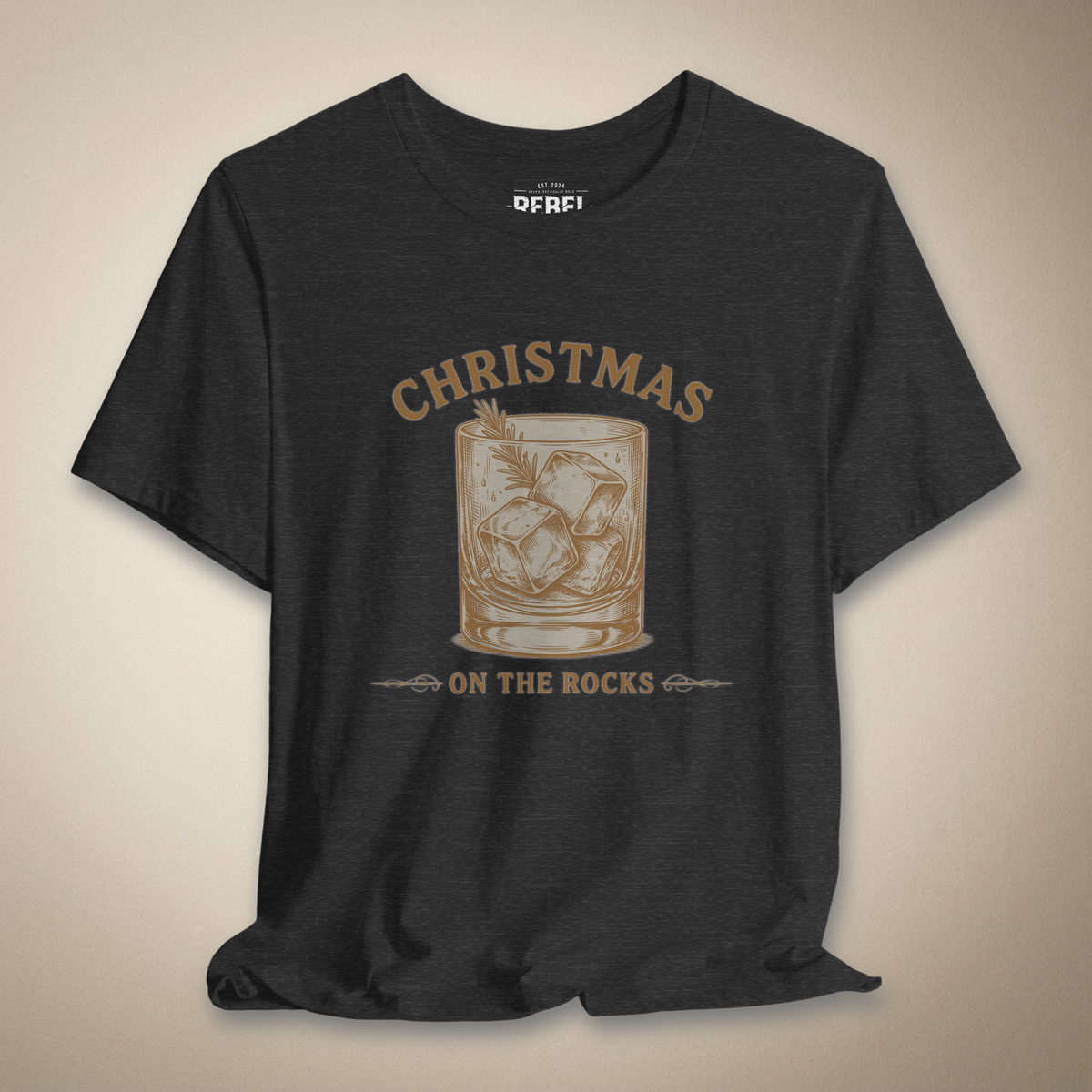 Christmas on the Rocks Graphic Tee | Rebel Ink Designs