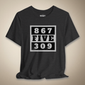 Jenny's Number Graphic Tee | Rebel Ink Designs