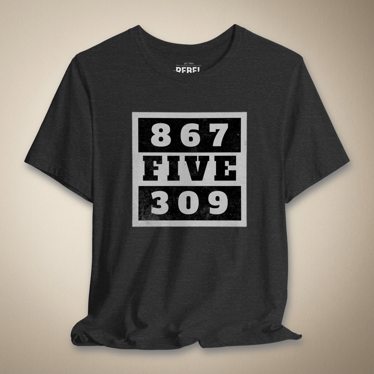 Jenny's Number Graphic Tee | Rebel Ink Designs