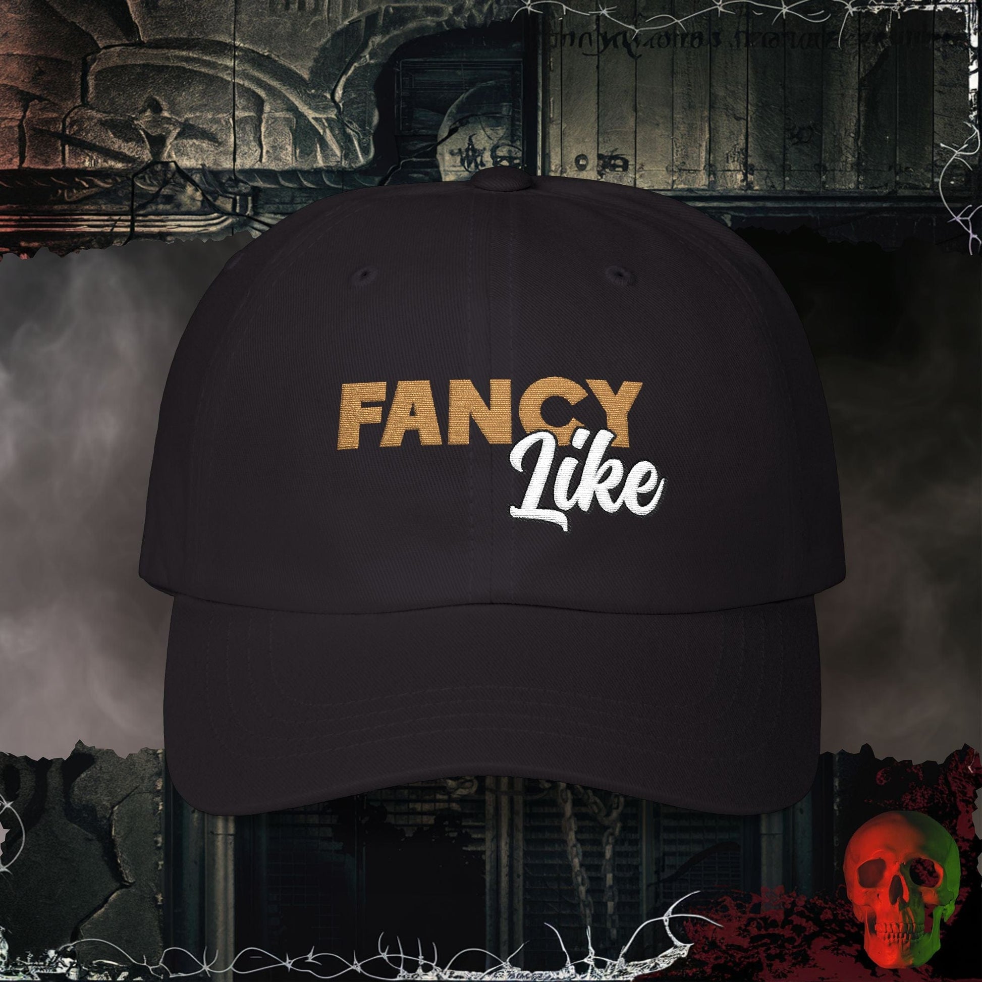 Hats Black / One size Fancy Like Embroidered Hat