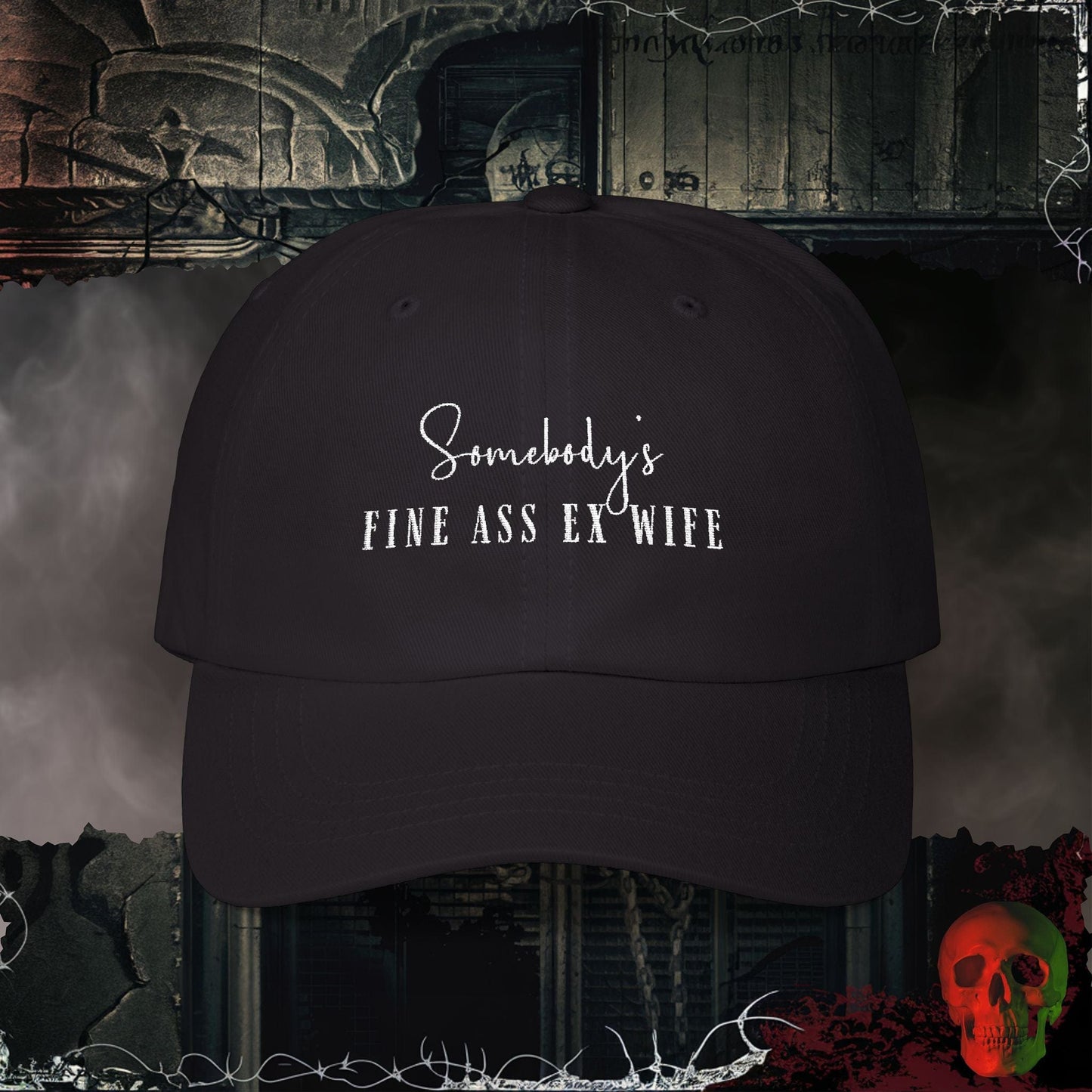 Hats Black / One size Fine Ass Ex Wife Embroidered Hat