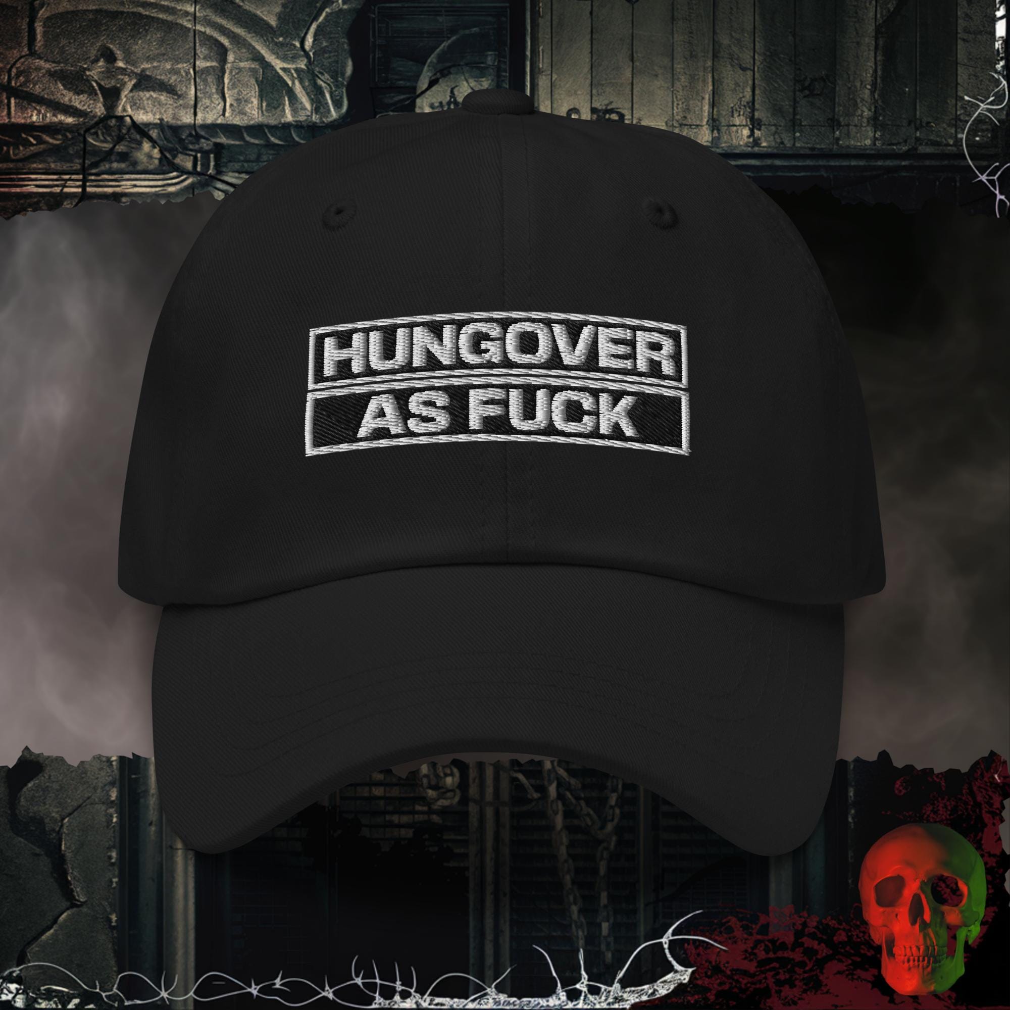 Hungover AF Embroidered Hat | Rebel Ink Designs