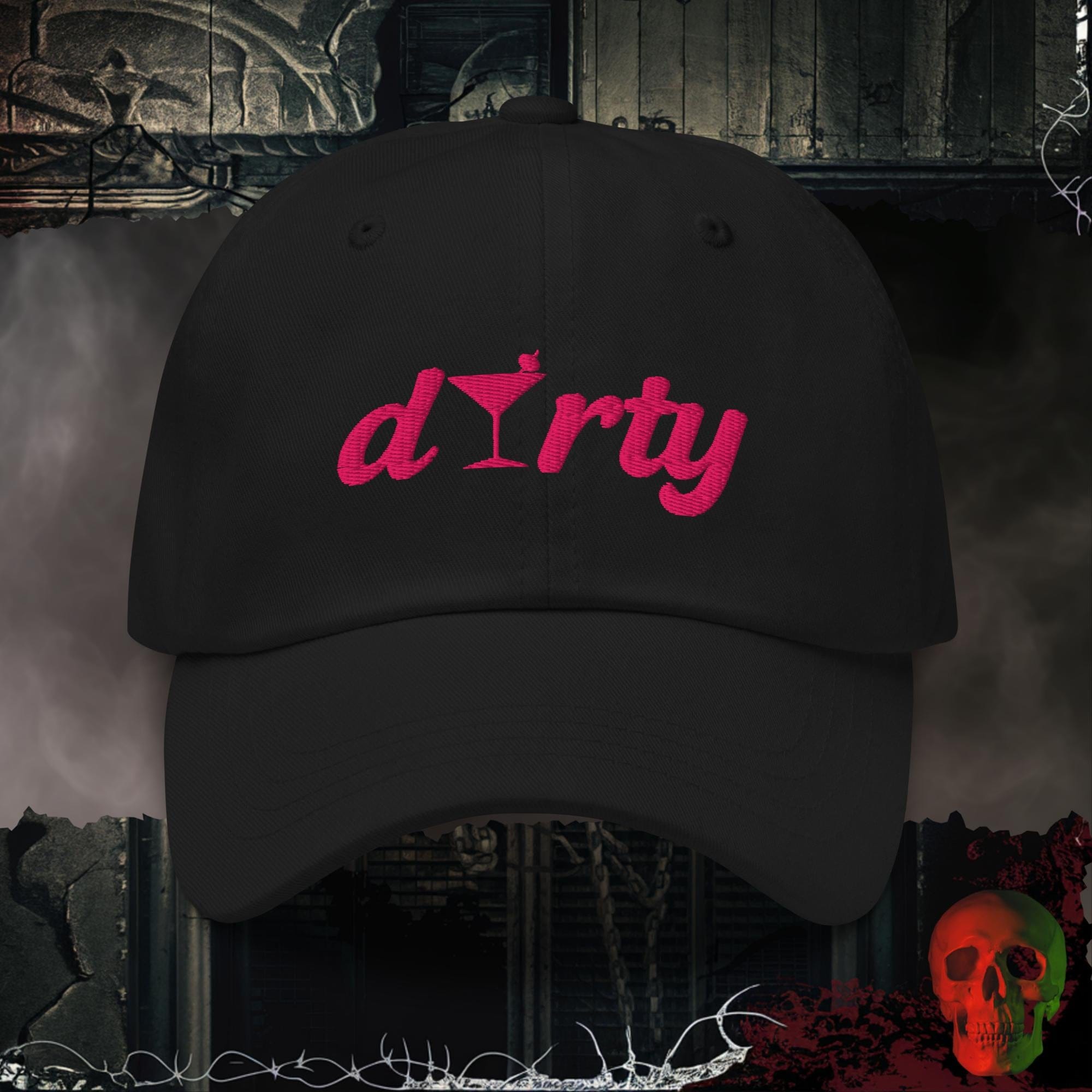 Hats Black / One size Like it Dirty Embroidered Hat