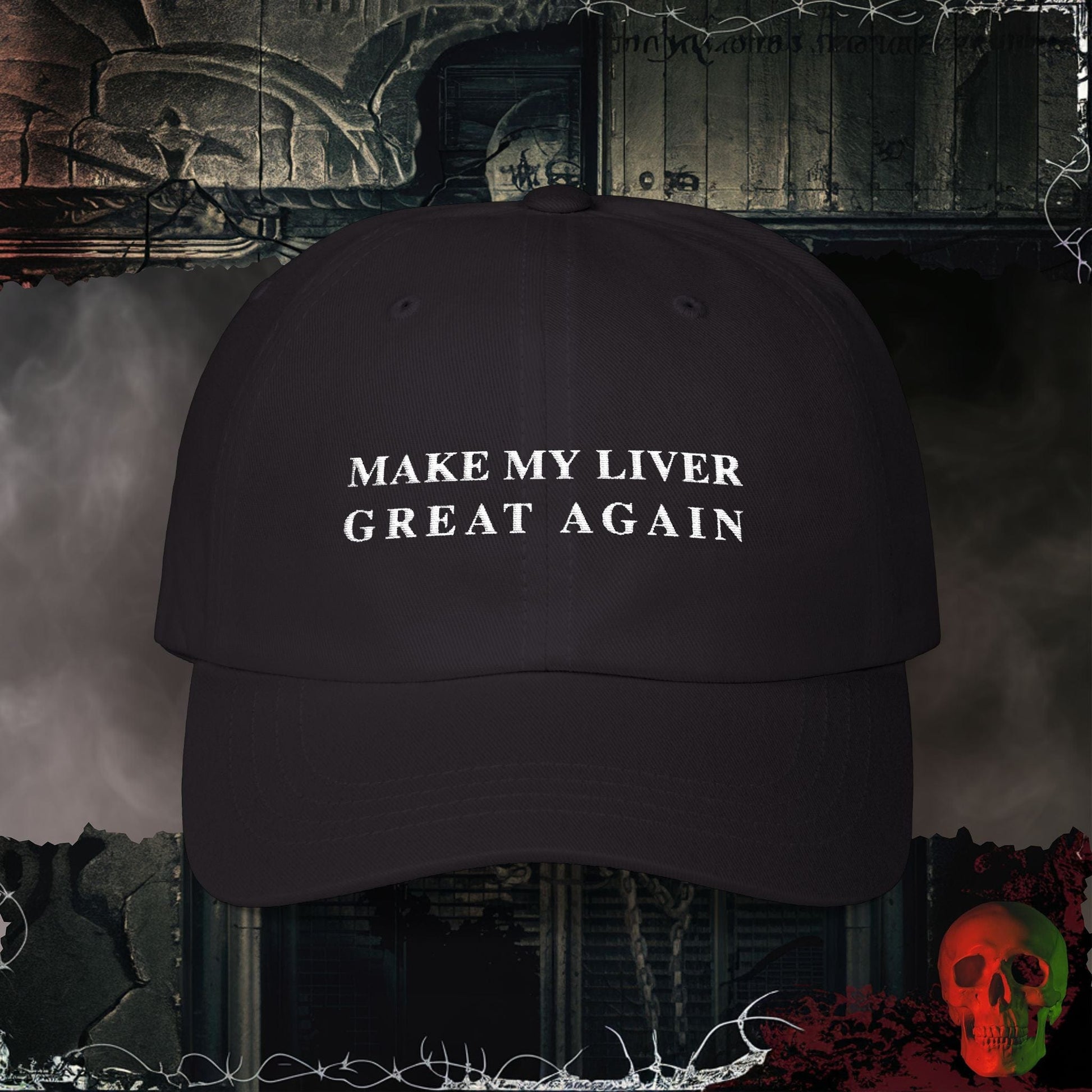 Hats Black / One size Make My Liver Great Again Embroidered Hat
