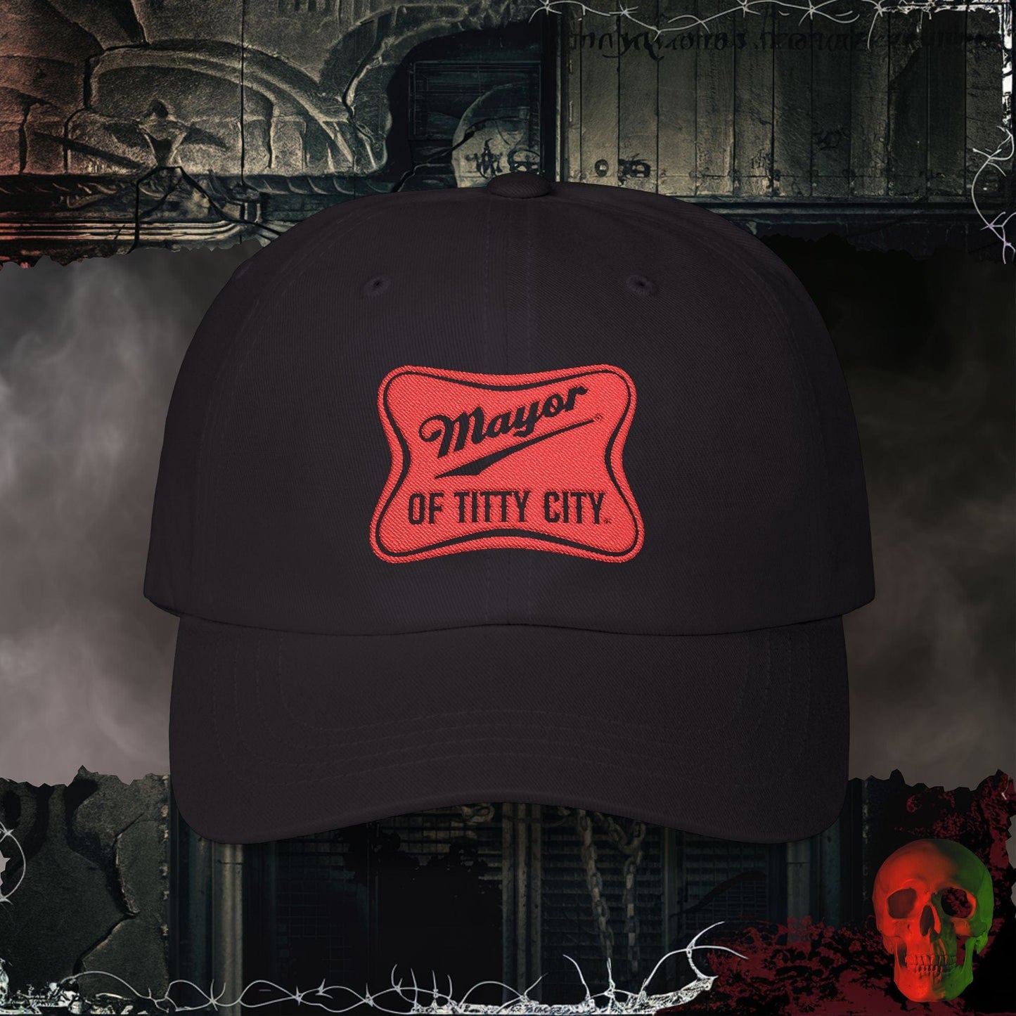 Hats Black / One size Mayor of Titty City Embroidered Hat