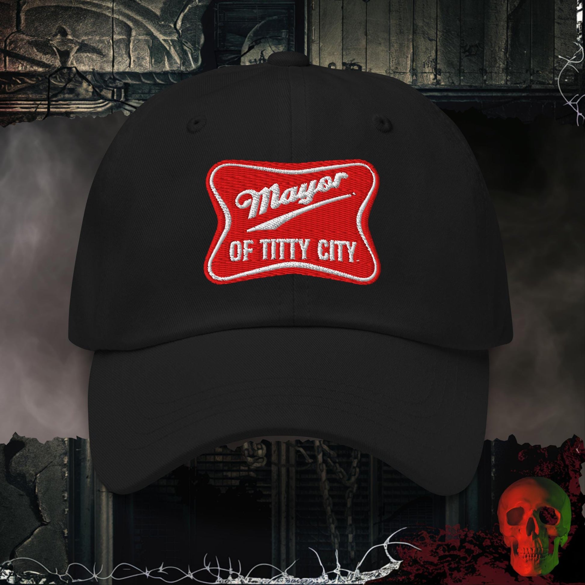 Hats Black / One size Mayor of Titty City Embroidered Hat