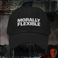 Hats Black / One size Morally Flexible Embroidered Hat | Rebel Ink Designs