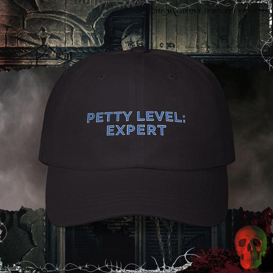 Hats Black / One size Petty Level : Expert Embroidered Hat