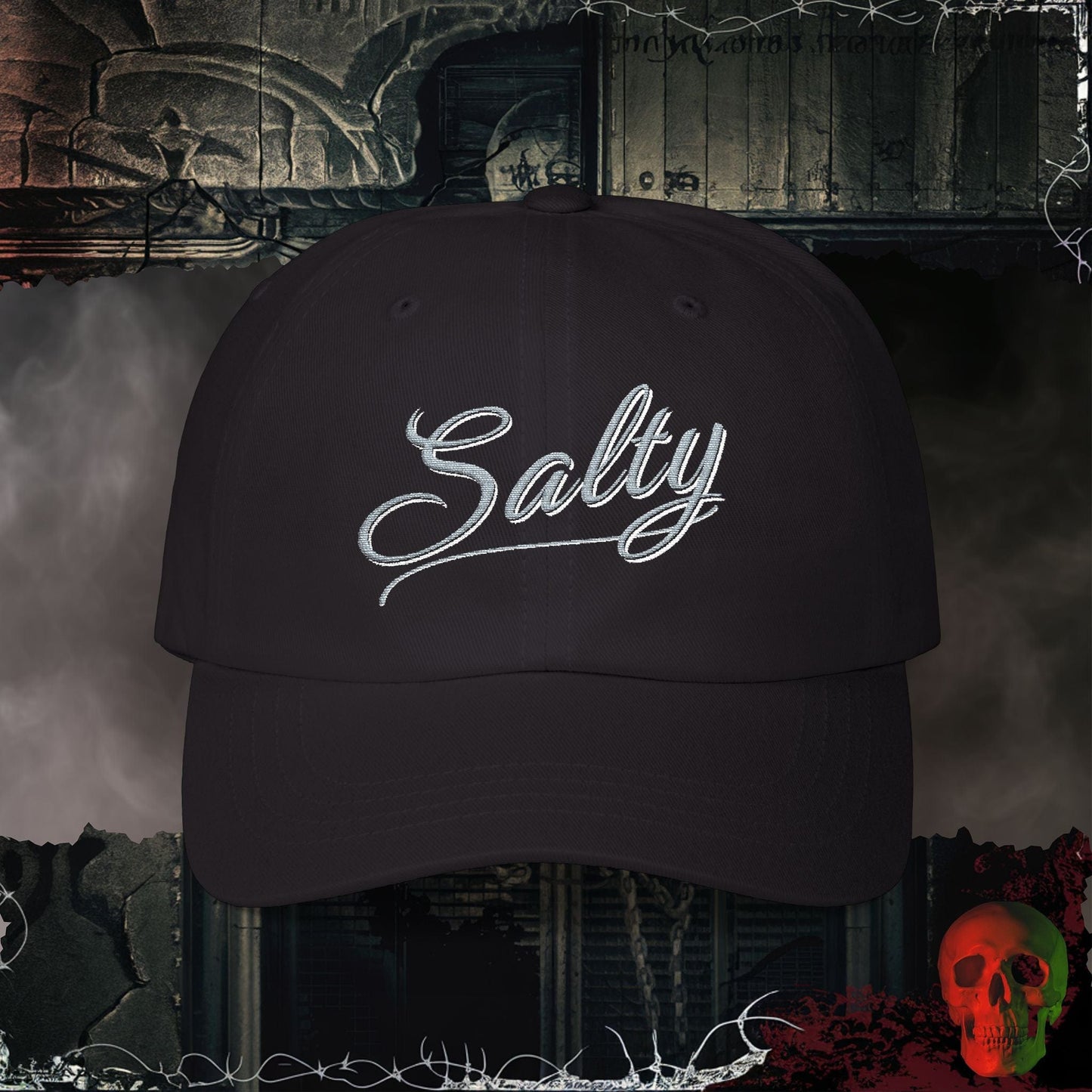 Hats Black / One size Salty Embroidered Hat