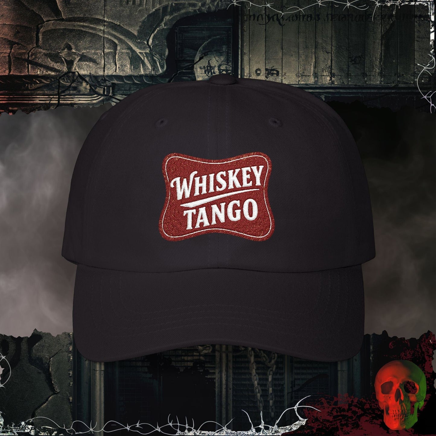Hats Black / One size Whiskey Tango Embroidered Hat