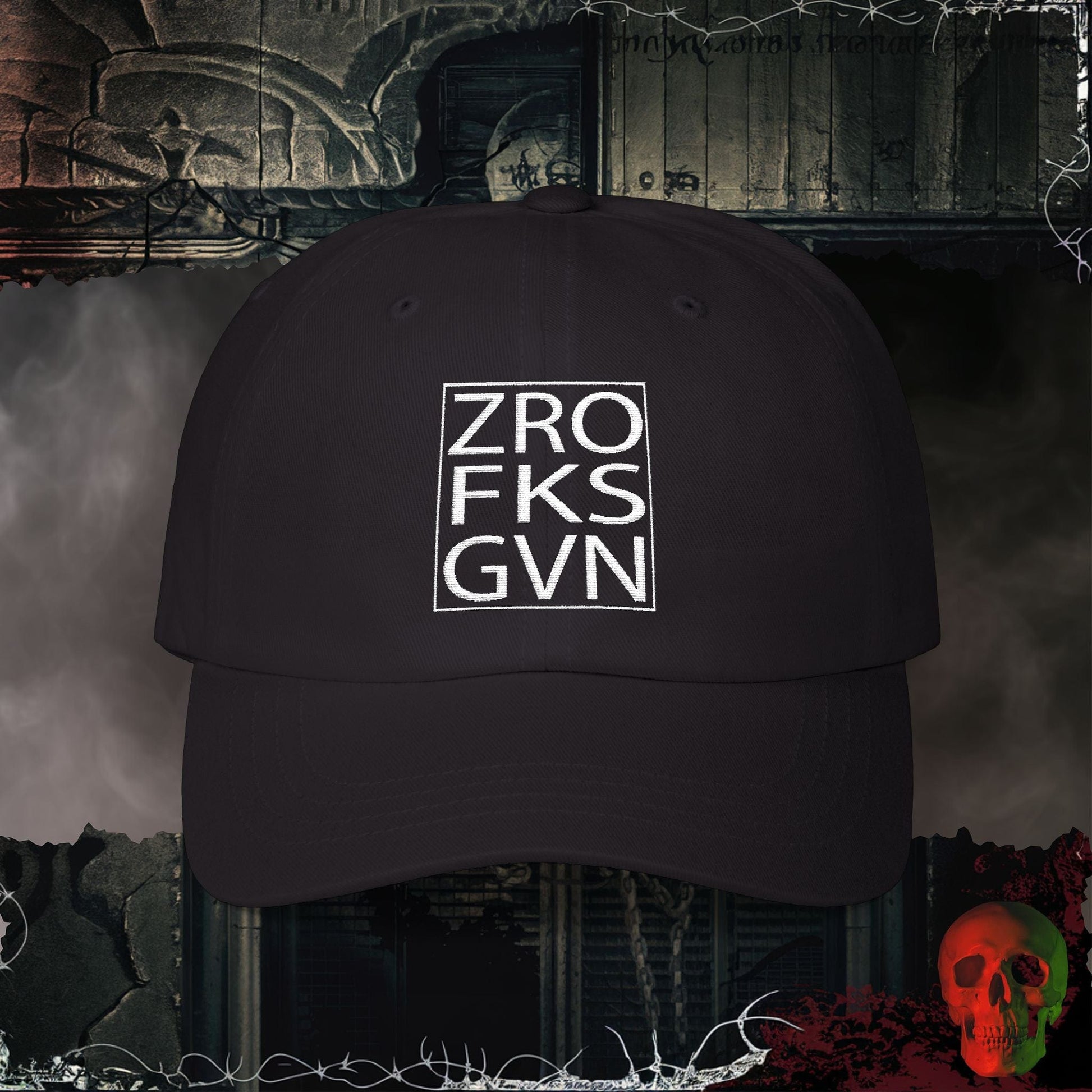 Hats Black / One size ZROFKSGVN Embroidered Hat
