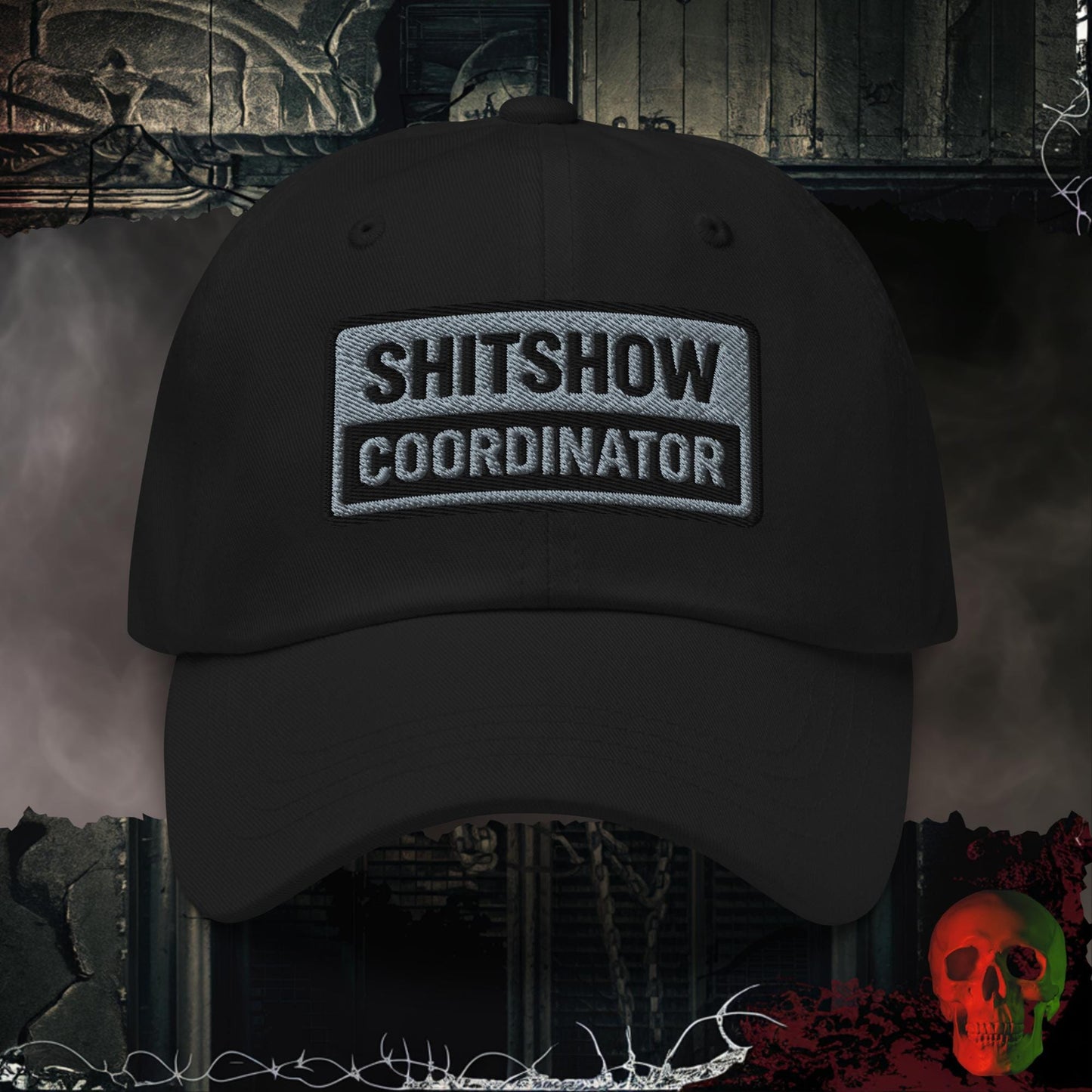 Hats Black Sh!tshow Coordinator Embroidered Hat