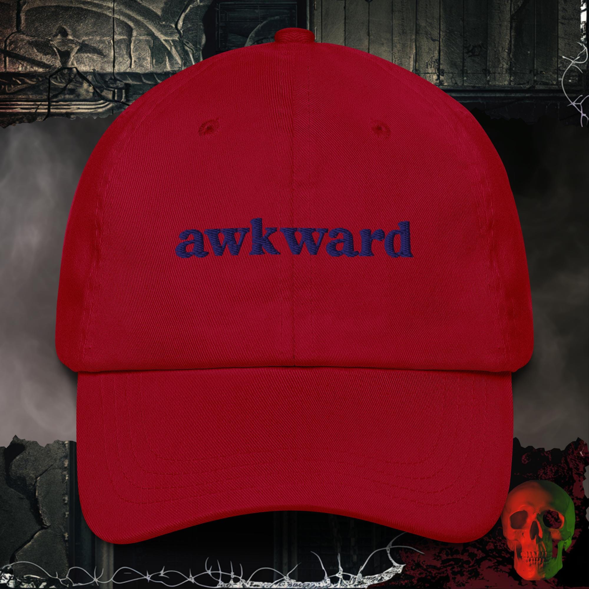 Hats Cranberry Awkward Embroidered Hat