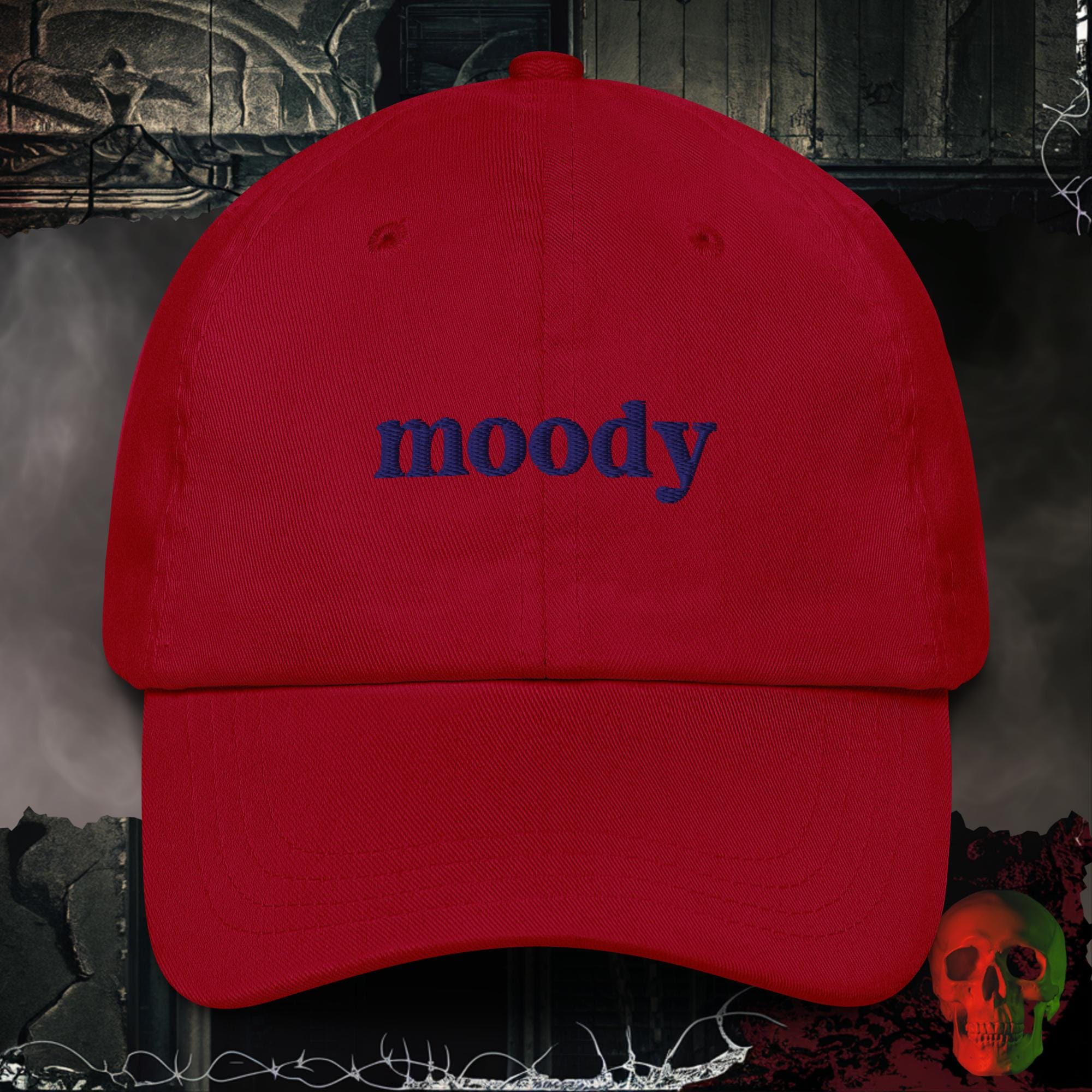 Hats Cranberry Moody Embroidered Hat