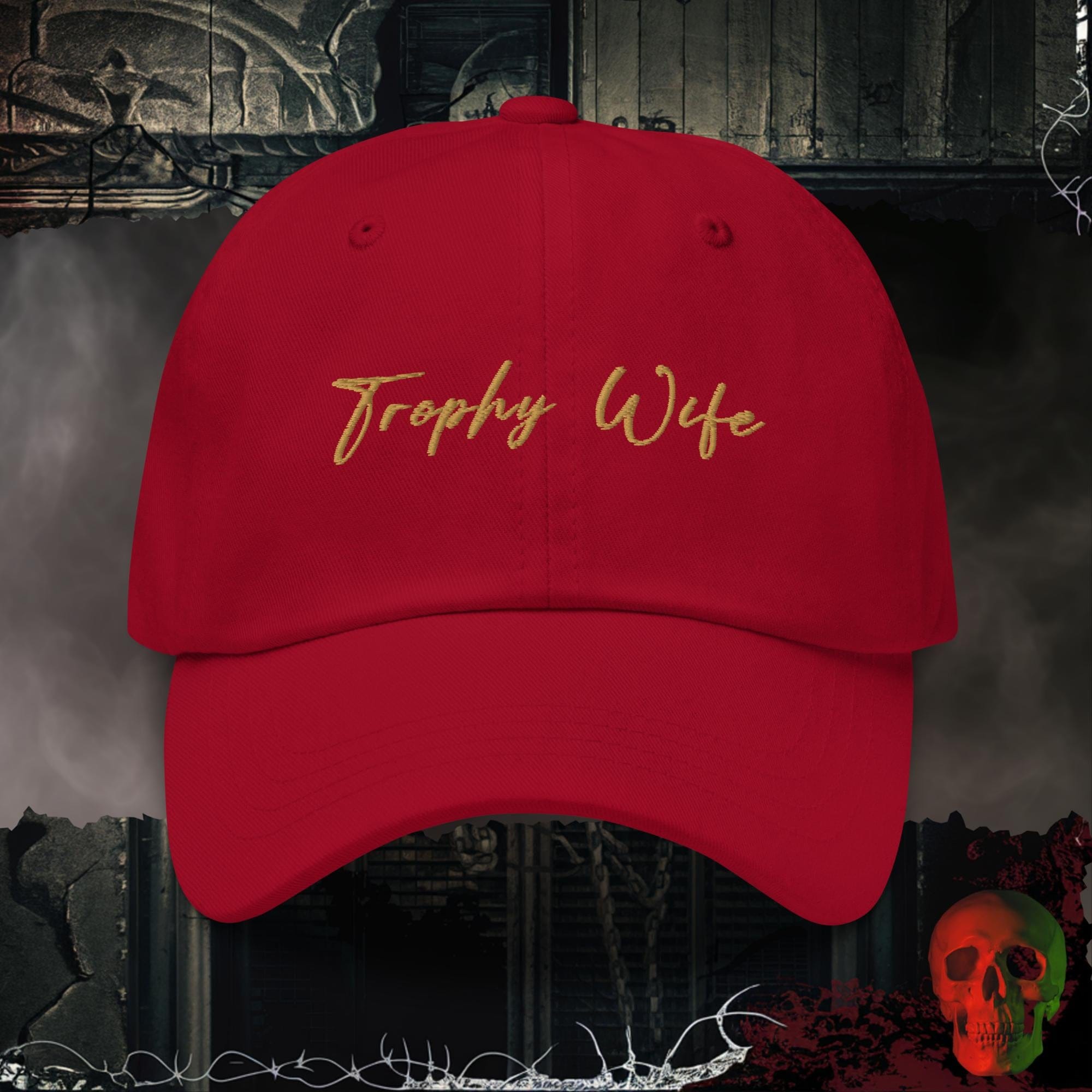 Hats Cranberry Trophy Wife Embroidered Hat