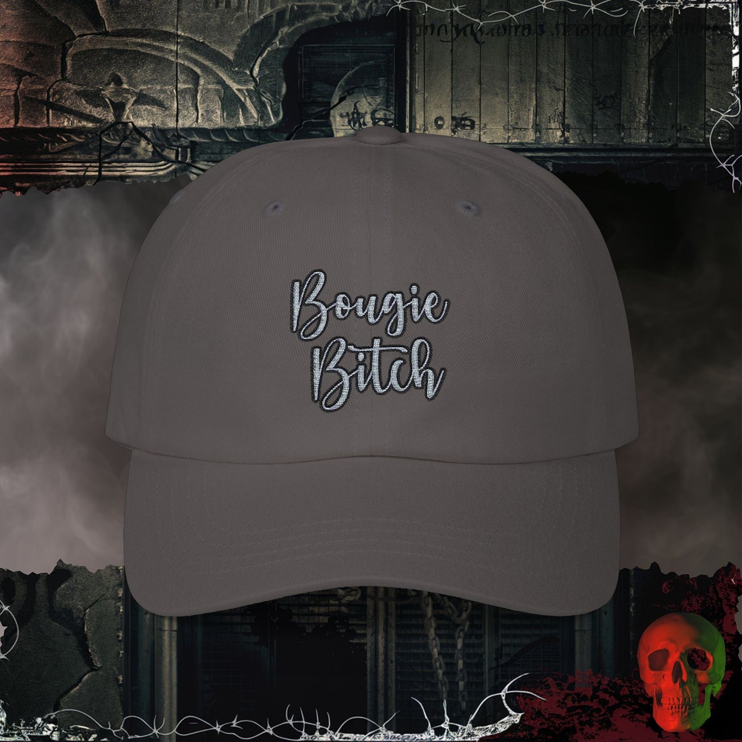 Hats Dark Grey / One size Bougie Bitch Embroidered Hat