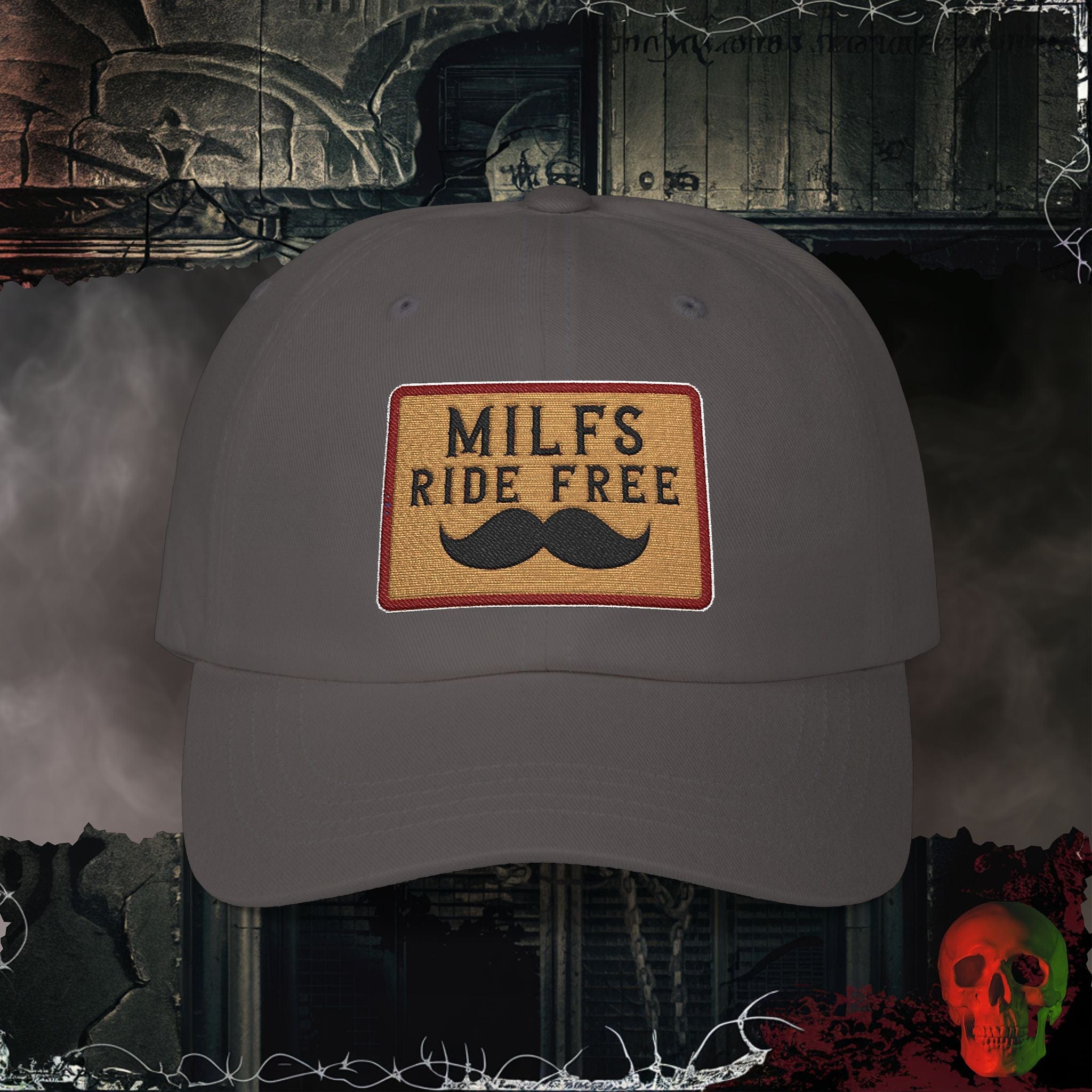 Hats Dark Grey / One size Free Rides Embroidered Hat